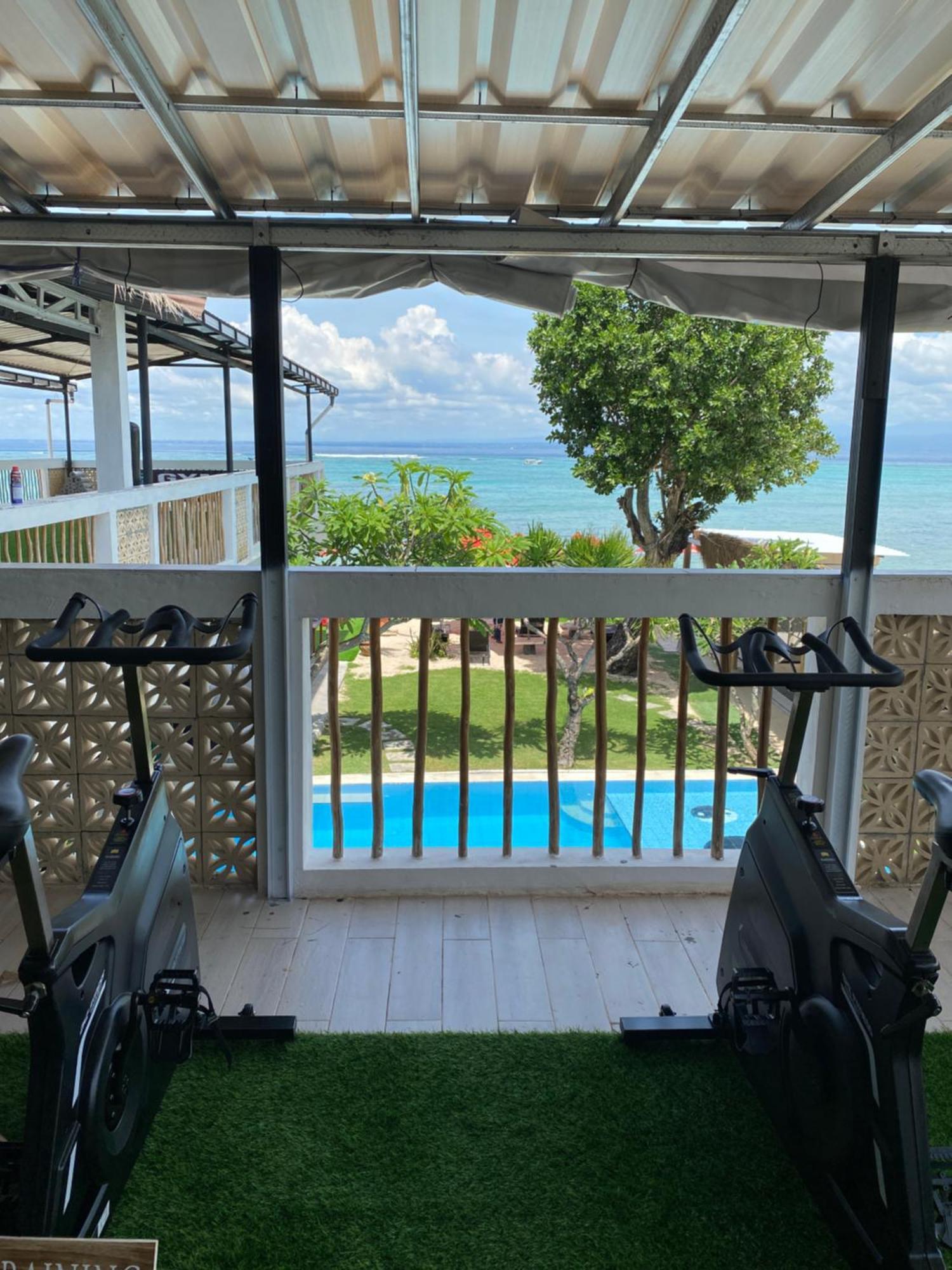 3 Monkeys Lembongan Studio Apartments Gym Recovery Centre Ngoại thất bức ảnh